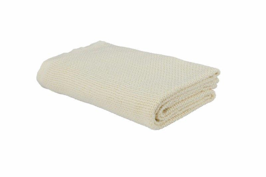 Eskimo Wohndecke Summer Dream – 240 × 220 cm, Baumwolle, Ecru
