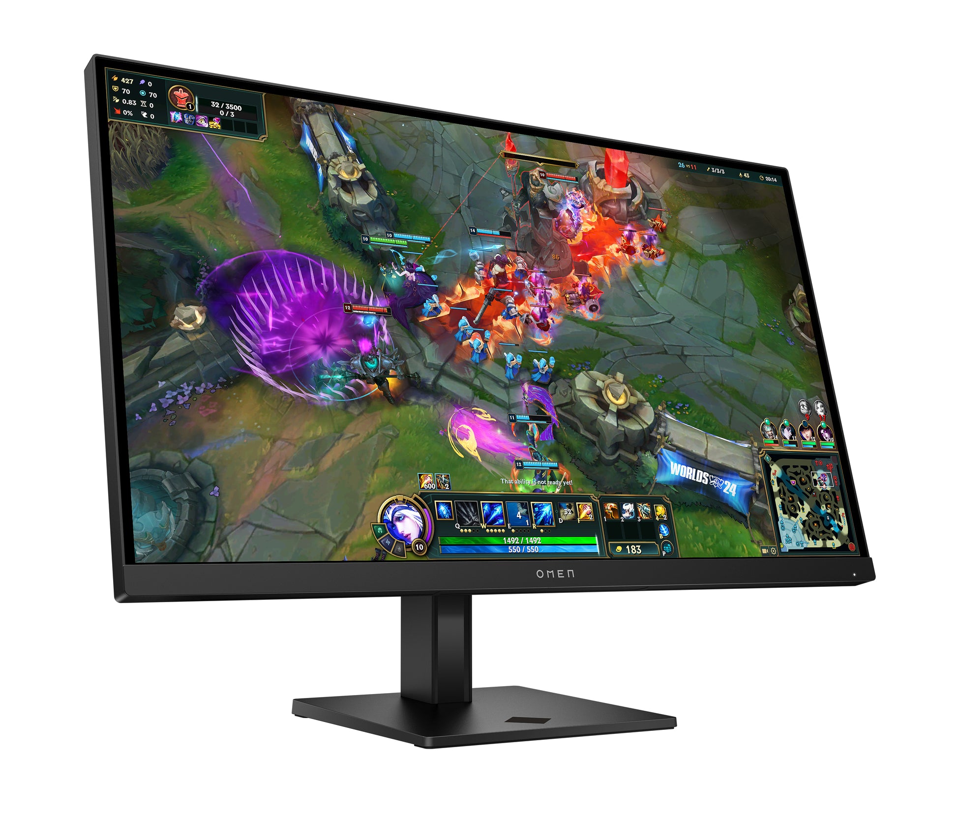 HP OMEN 27QS G2 – 27", 2560 × 1440 (WQHD), IPS Schwarz, 280 Hz, DisplayHDR 400