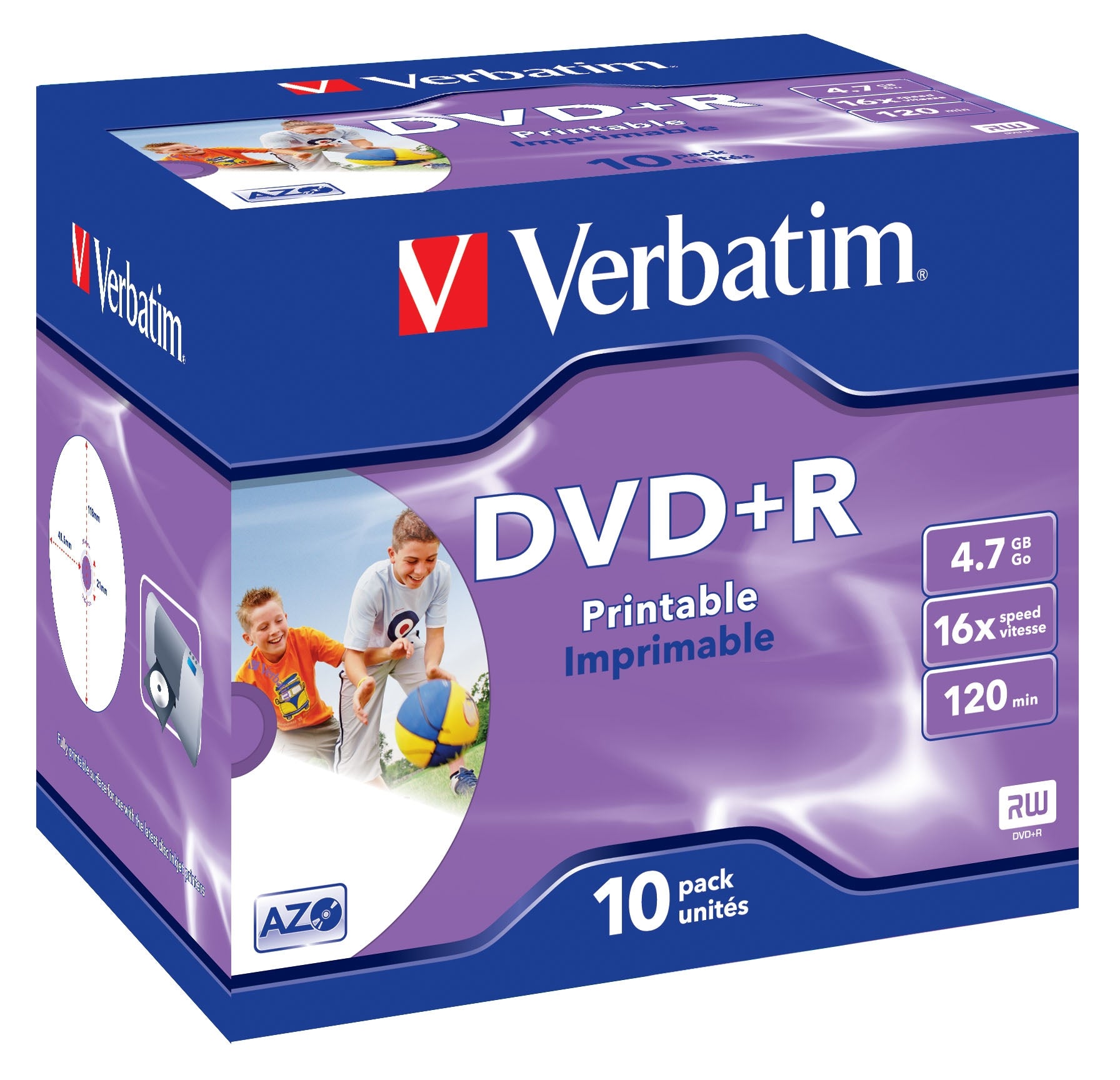 Verbatim Barcode-Etiketten – 10 Stück