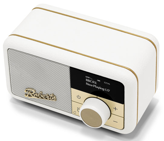 Roberts Radio Roberts Revival Petite 2 – DAB-/Internetradio – Tischradio – DAB+ – Grau