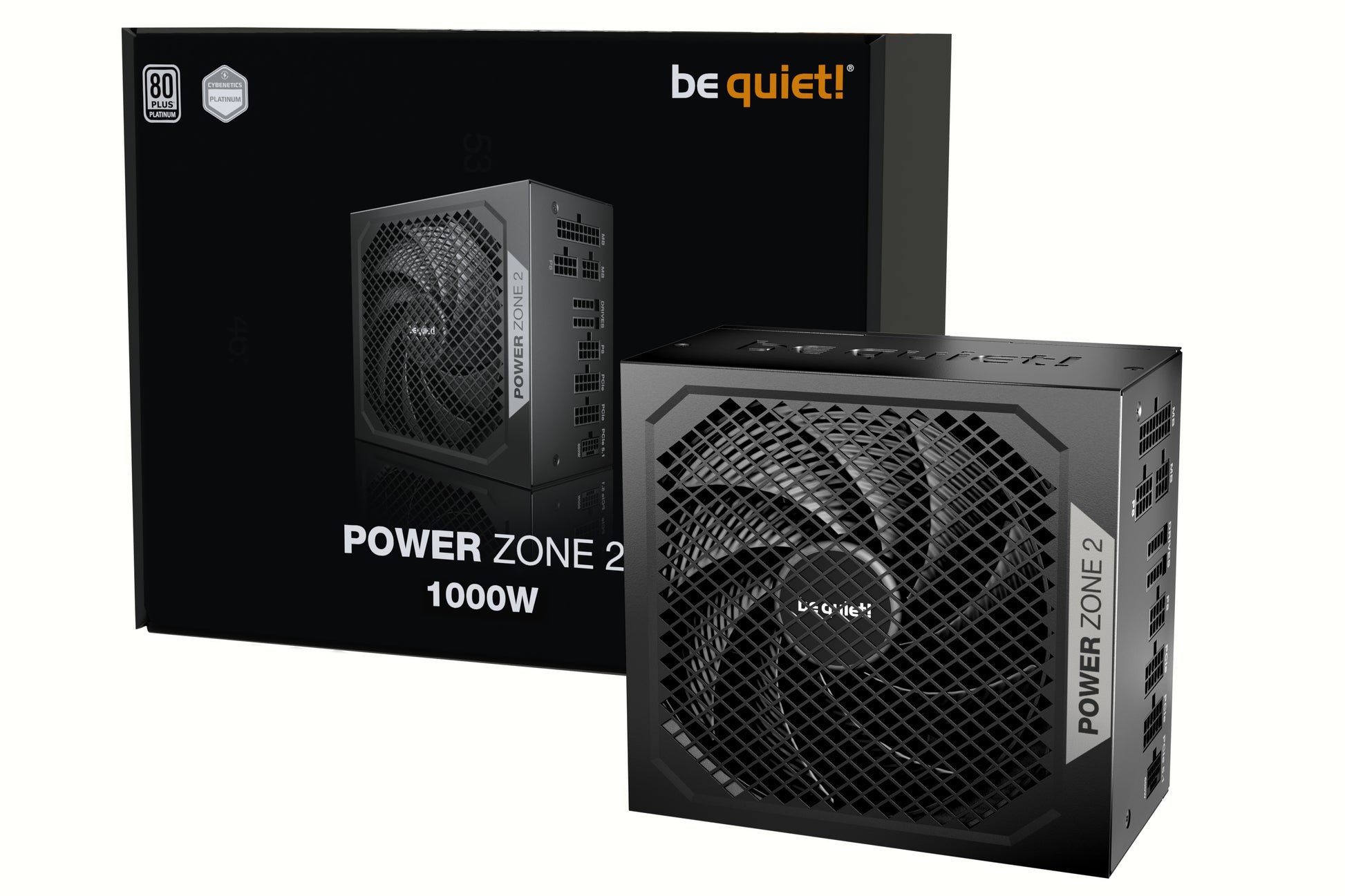 be quiet! be quiet POWER ZONE 2 ATX-Netzteil 1000 W 80 PLUS Platinum – vollmodular, ATX 3,1, EPS 2,92, 12VHPWR