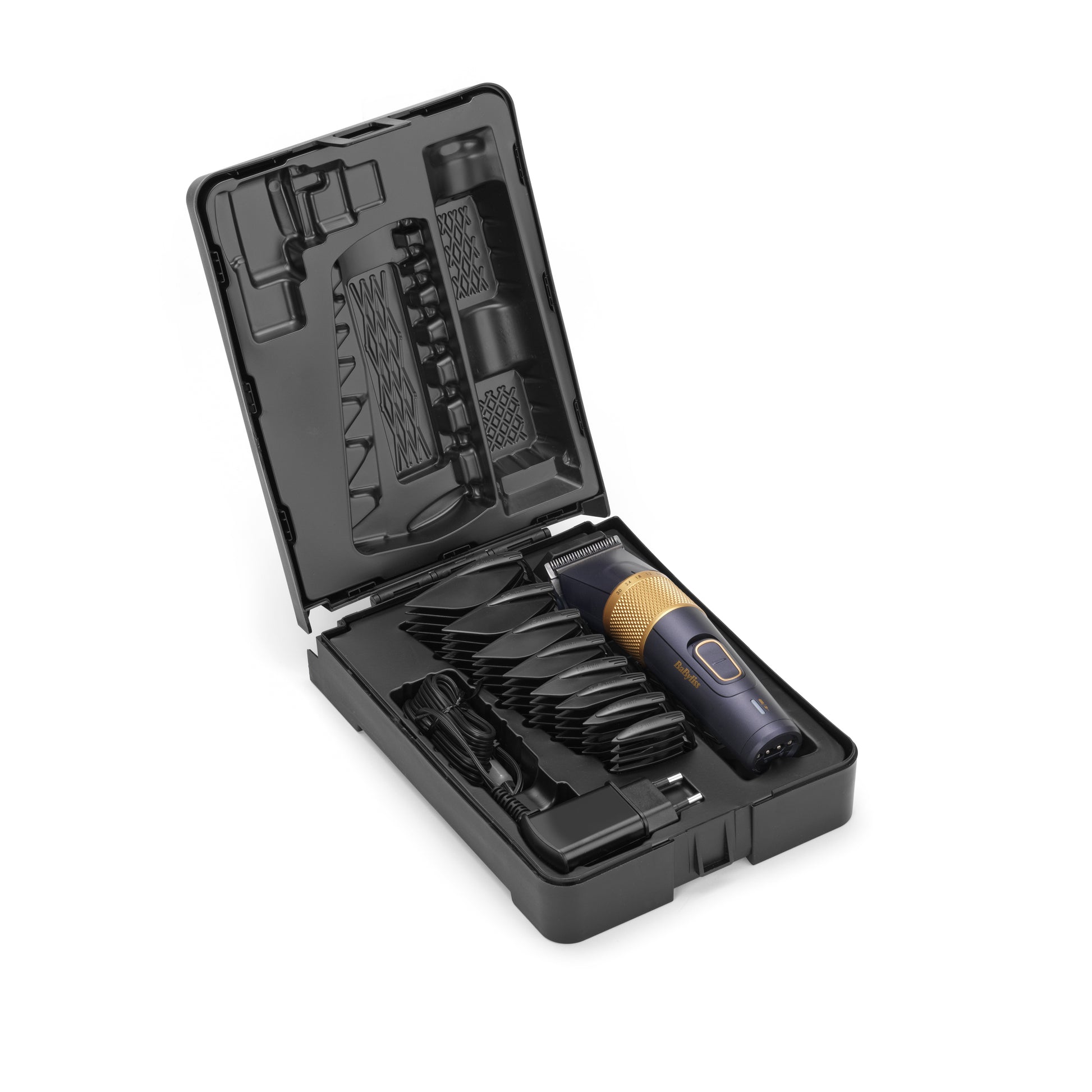 BaByliss Haarschneider Lithium Power E986E – 160 min Akku, 0,5–25 mm – Titanklingen, schwarz