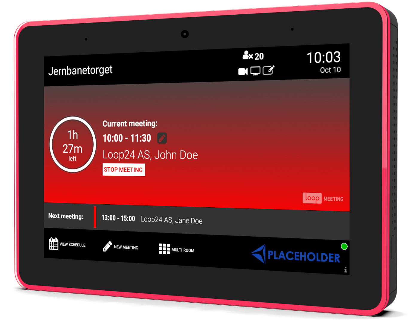 Loop24 LM-8058T-LED – 8" Touchpanel – PoE