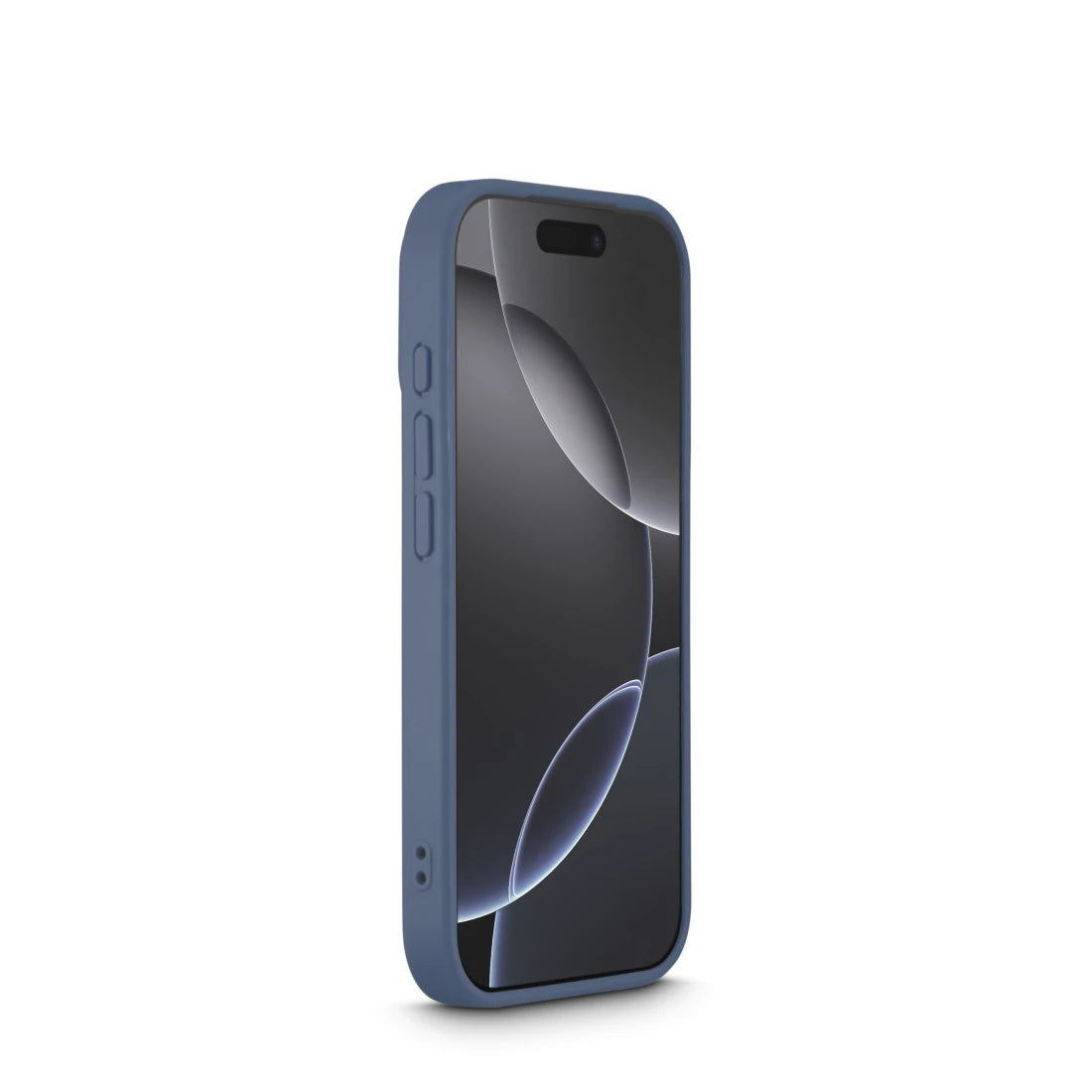 Hama Frame Protect – Backcover – für Apple iPhone 17 Pro, MagSafe, PC+TPU, Blau/Transparent