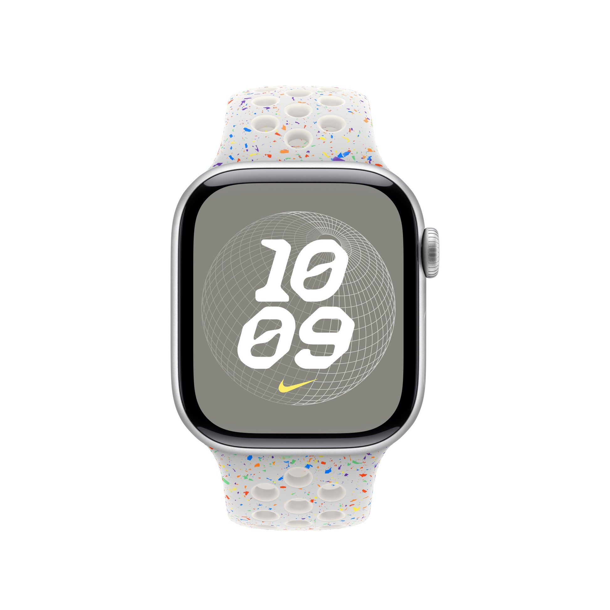 Apple Pure Platinum Sport Band – Armband – für Apple Watch 42 mm, Weiss, M/L, Polymer