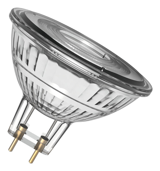 Osram LED-Reflektor MR16 GU5.3 – 3,4 W dimmbar, 345 lm, 2700 K warmweiss, transparentes Glas, für 12 V Niedervolt