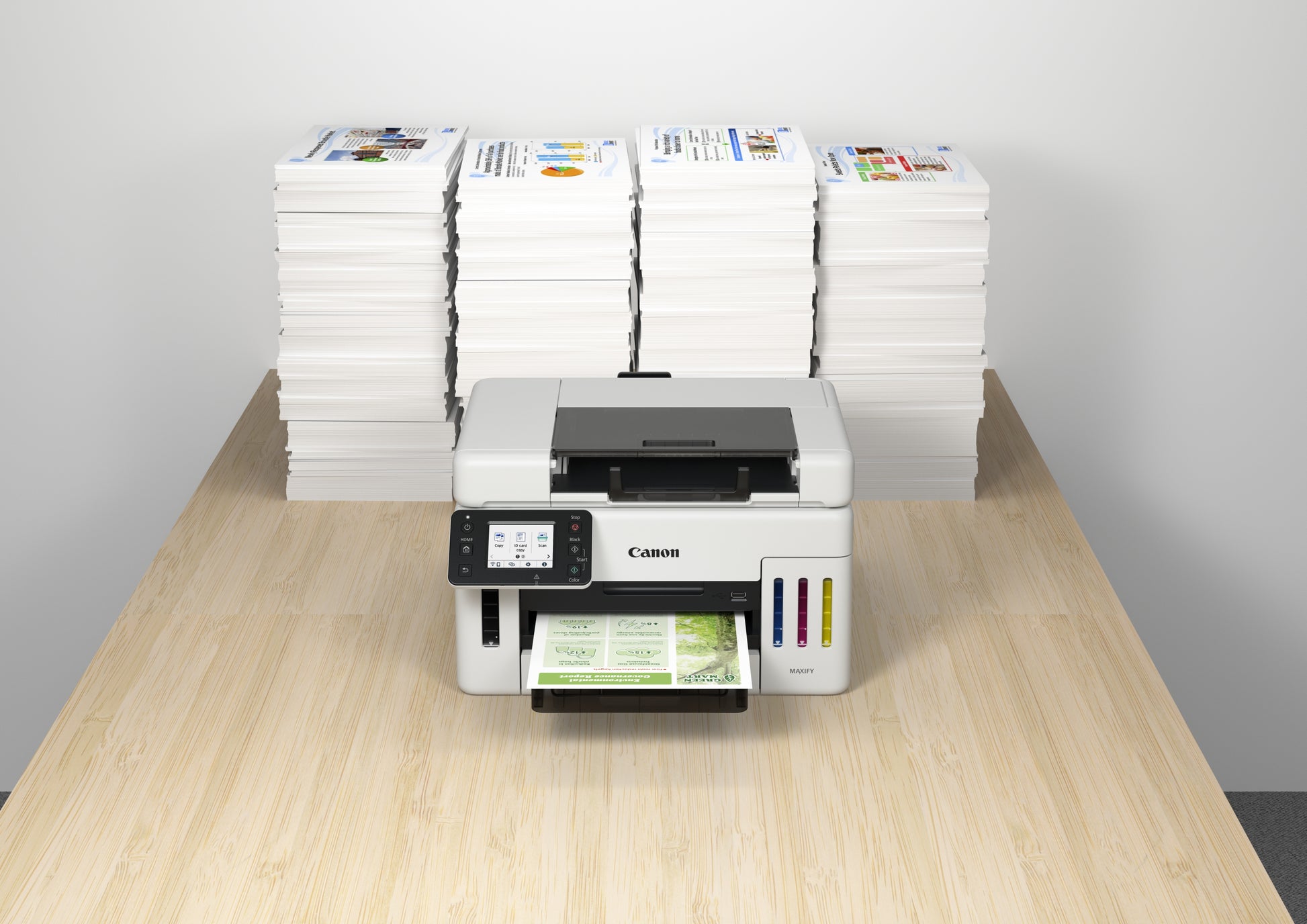 Canon MAXIFY GX6550 – Farbiges Tintenstrahl-MFP A4, 3-in-1 – USB/LAN/WLAN – Duplex, ADF – 24 S/W-Seiten pro Minute