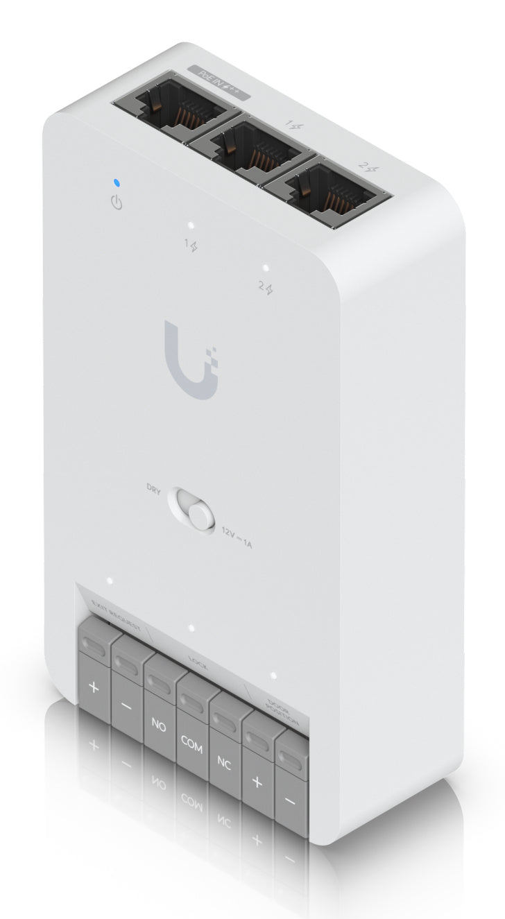 Ubiquiti UniFi Access G3 Single Kit Zutrittscontroller – 1 Tür, PoE, Metall/PC, Grau/Weiss