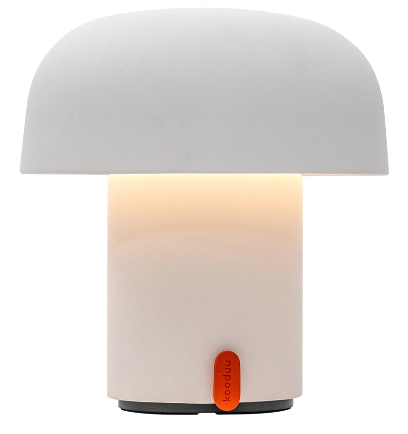 Kooduu Tischleuchte Sensa – LED 1 W, 60 lm, 2700 K, dimmbar, Akkubetrieb, USB – Weiss