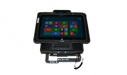 Gamber-Johnson Tablet-Tischhalterung für Zebra ET50/ET55 8" – Schwarz