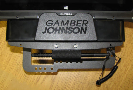 Gamber-Johnson Tablet-Tischhalterung für Zebra ET50/ET55 8" – Schwarz
