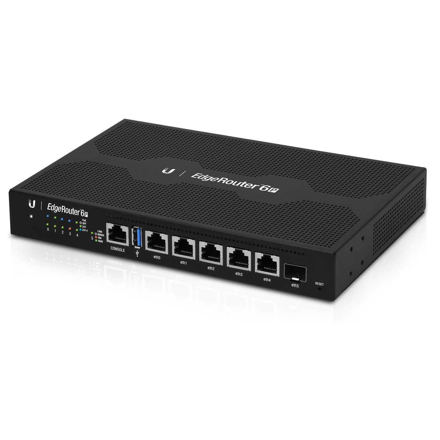 Ubiquiti EdgeRouter 6P – VPN-Router – 6×GbE, IPsec, OpenVPN, 1U