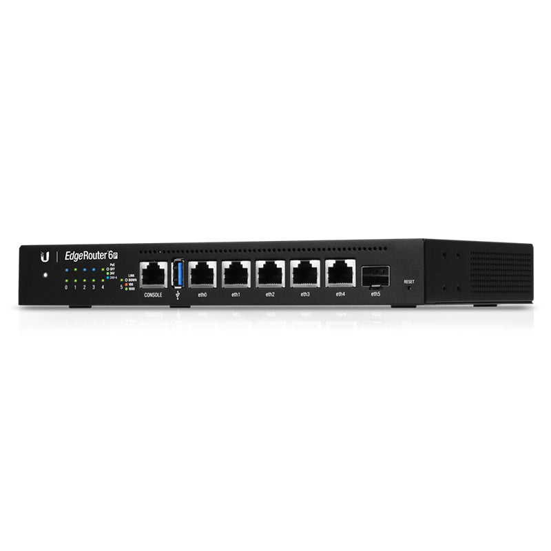Ubiquiti EdgeRouter 6P – VPN-Router – 6×GbE, IPsec, OpenVPN, 1U