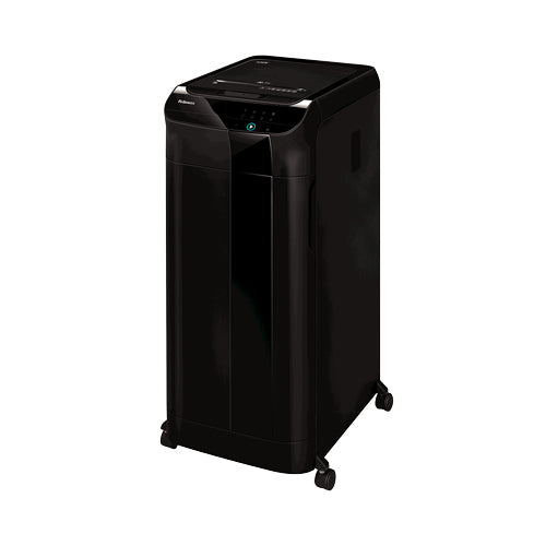 Fellowes AutoMax 550C – Aktenvernichter mit Autofeed 550 Blatt, DIN P-4, Partikelschnitt 4 × 38 mm, 83 l