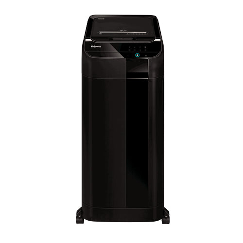 Fellowes AutoMax 550C – Aktenvernichter mit Autofeed 550 Blatt, DIN P-4, Partikelschnitt 4 × 38 mm, 83 l