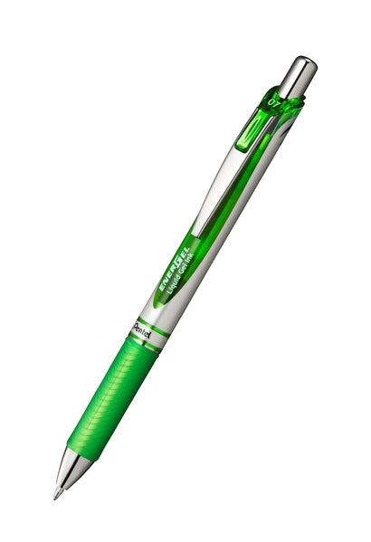 Pentel EnerGel X Gelschreiber – Hellgrün, 0,7 mm, schnelltrocknend, Druck, nachfüllbar