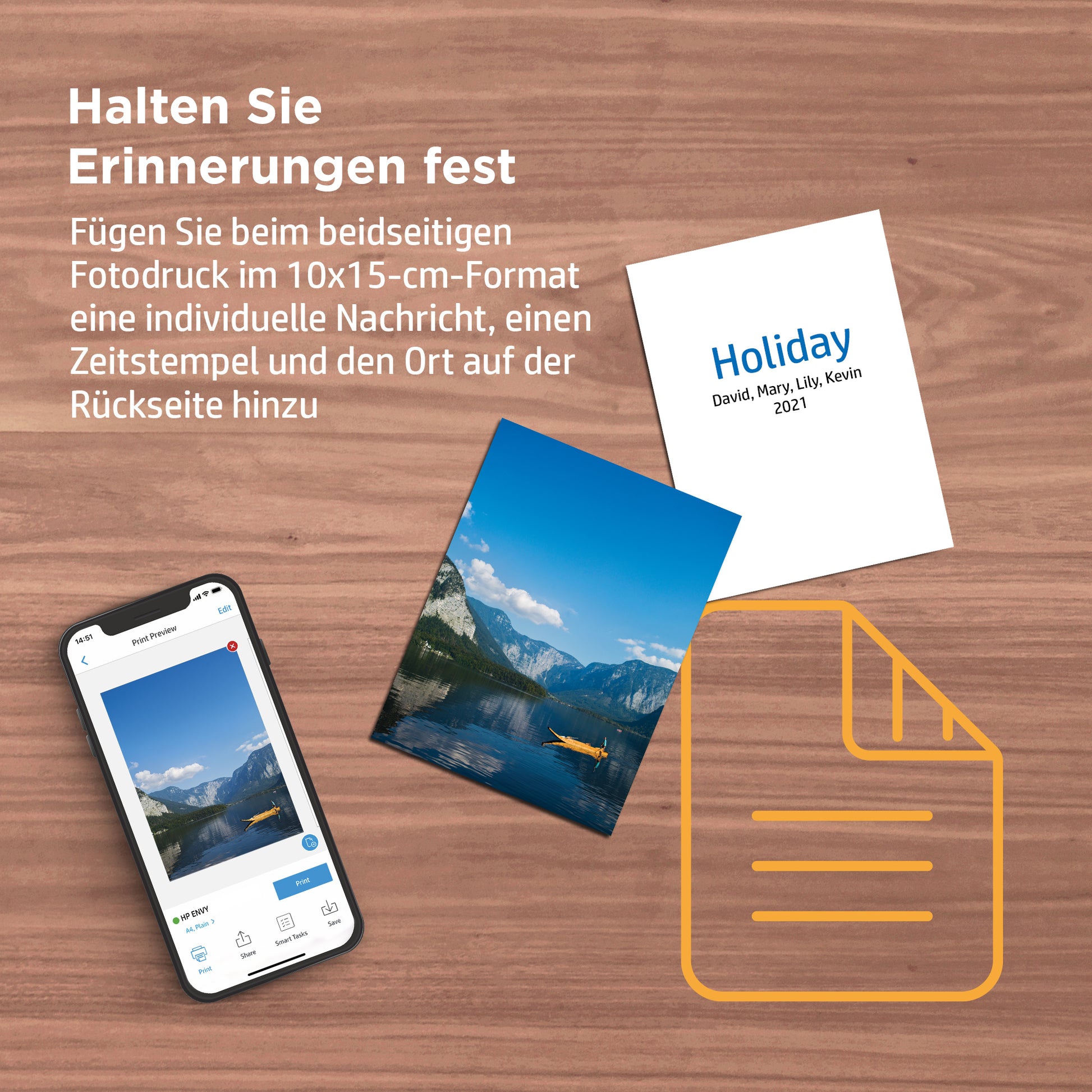 HP Envy Inspire 7220e – Farbiges Tintenstrahl-MFP A4, 3-in-1 – USB/WLAN – Duplex – 15 Seiten/Min. S/W, 10 Seiten/Min. Farbe