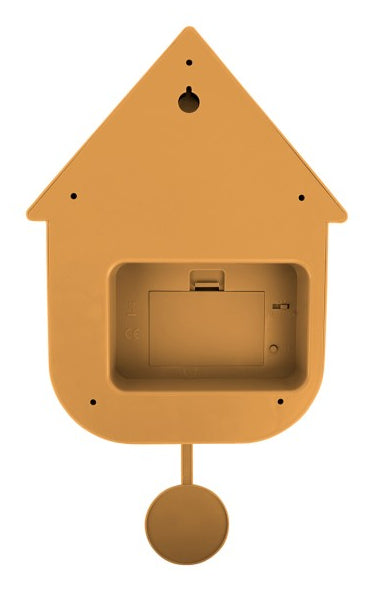 Karlsson Kuckucksuhr – 21,5 × 41 × 8,5 cm, schwarz, Kunststoff