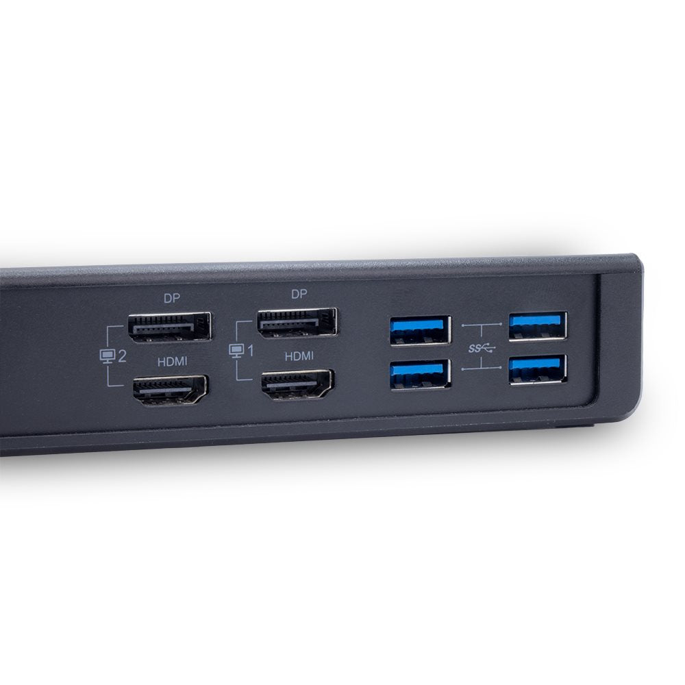 TERRA MOBILE 800 Dockingstation – USB-C/USB-A, 2× DP, 2× HDMI, 135 W PD, GbE, 3,5 mm Audio