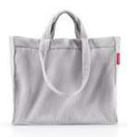 Reisenthel Stofftasche Polyester, Grau, 470×385×180 mm