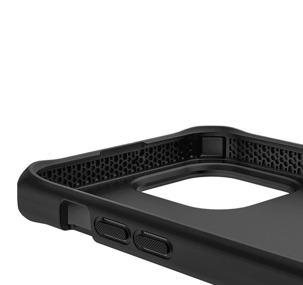 Mobilis Backcover SPECTRUM_R – für Apple iPhone 15/14 – schwarz