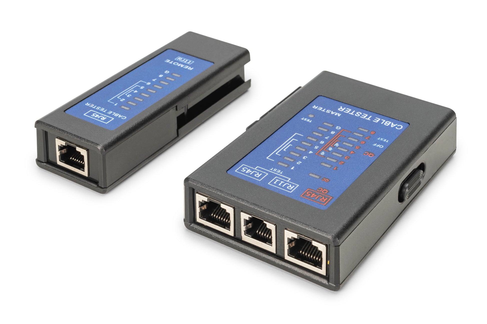 Digitus Netzwerk-Kabeltester – RJ45, PoE, LED-Anzeige