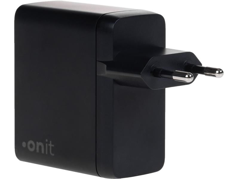 ONIT Ladegerät – 120 W, 2× USB-C + 1× USB-A, GaN