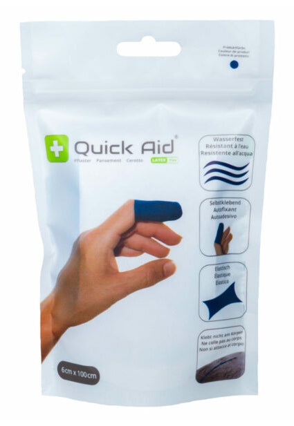 Quick Aid Pflaster – 60 × 1'000 mm, blau