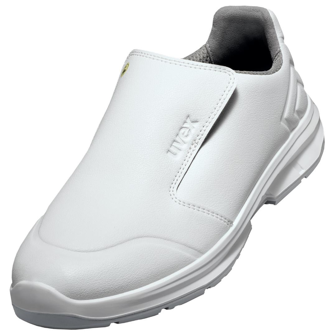 Uvex 1 sport weiss nc Berufs-Halbschuh O2 – weiss – Grösse 45, Weite 11