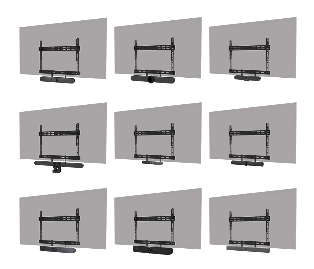 Neomounts AV30-500BL – Videobar-Halterung – für 43–110″ Displays, VESA 200×200–800×800, Schwarz