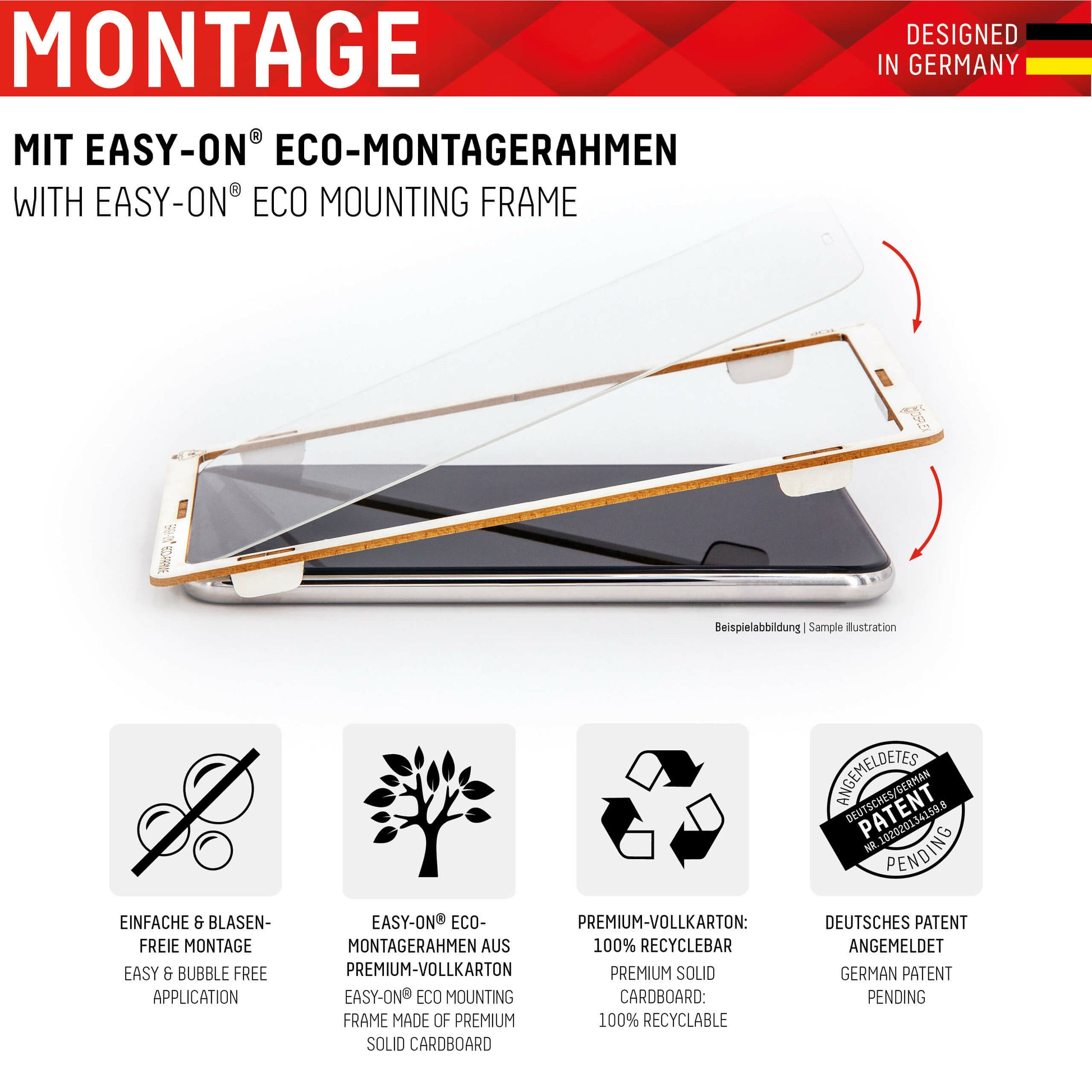 EVI Displex Real Glass – staubresistent, Redmi 10C