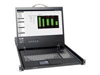 Eaton TIPPLITE – Rack-Mount KVM-Konsole 1U, 19" LCD