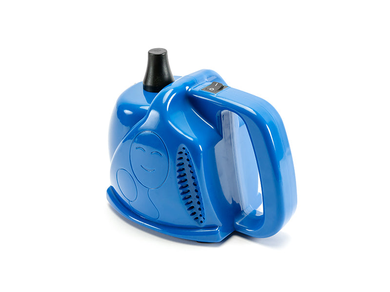 PartyDeco Ballonpumpe – Blau – 10 × 14 × 17 cm – Kunststoff – 1 Stk – Elektrisch