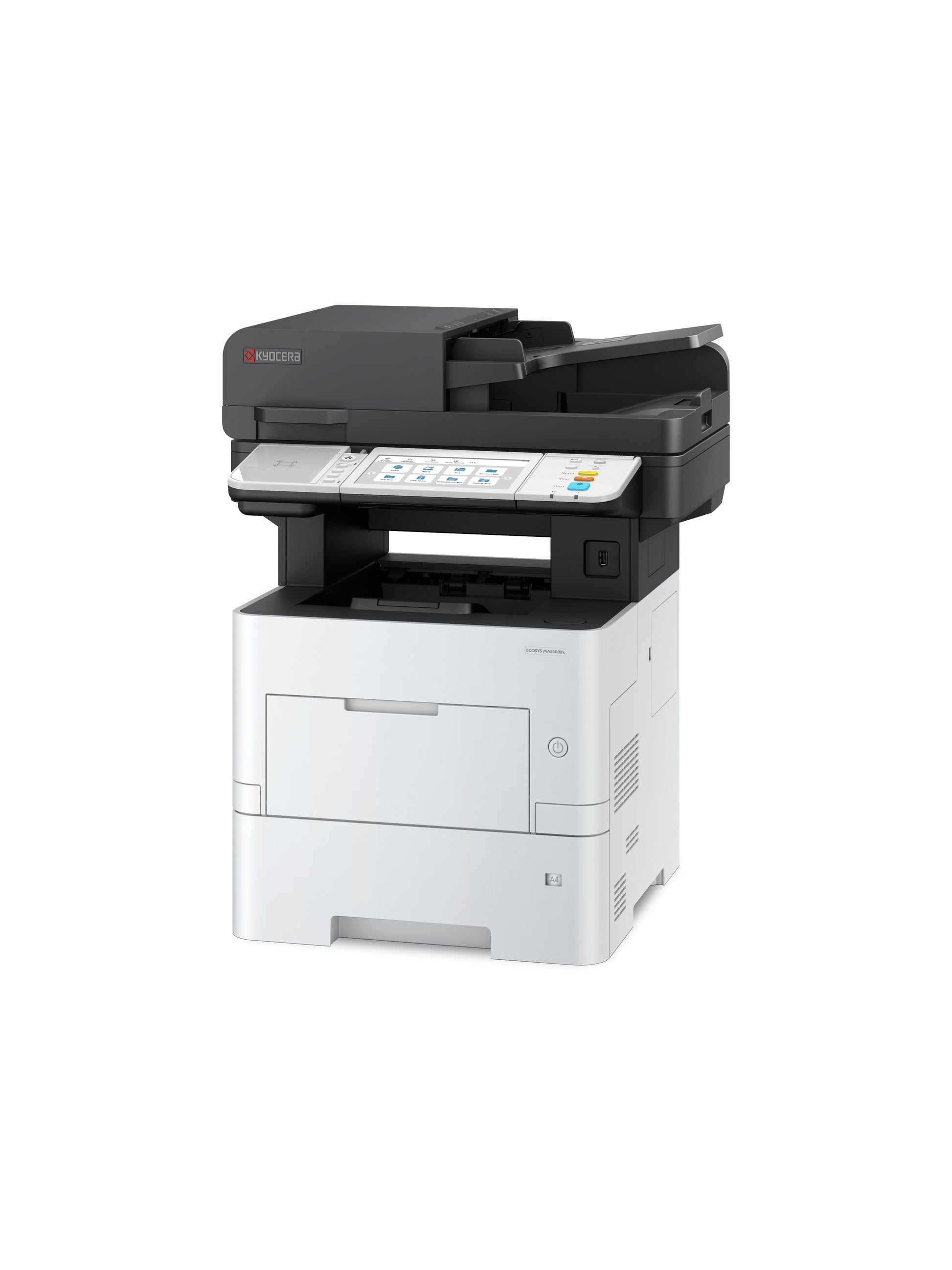 KYOCERA ECOSYS MA5500ifx – S/W Laser-MFP A4, 4-in-1 – USB/LAN – Duplex, Duplex-ADF – 55 ppm S/W