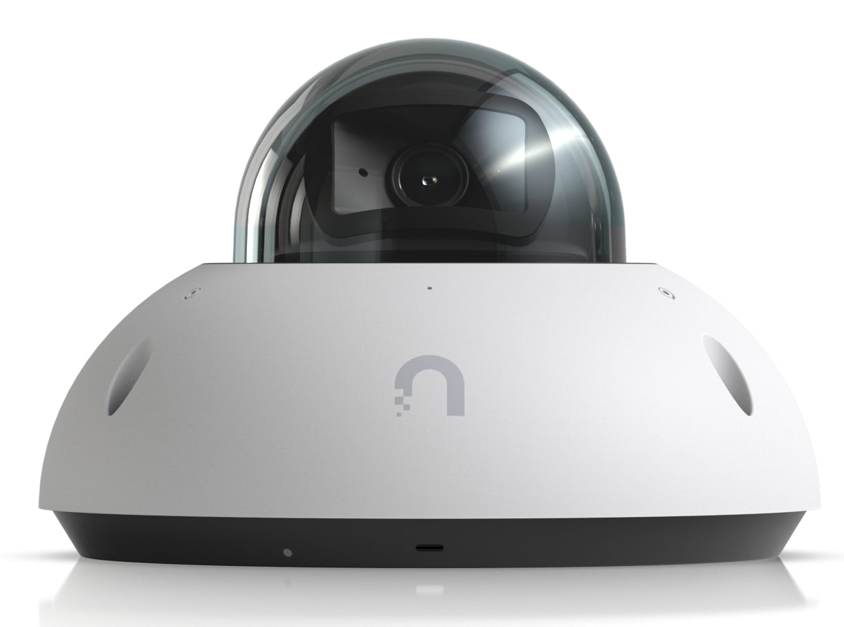 Ubiquiti G6 Dome IP-Kamera – Wetterfest, Ethernet, Decken-/Wandmontage, Weiss