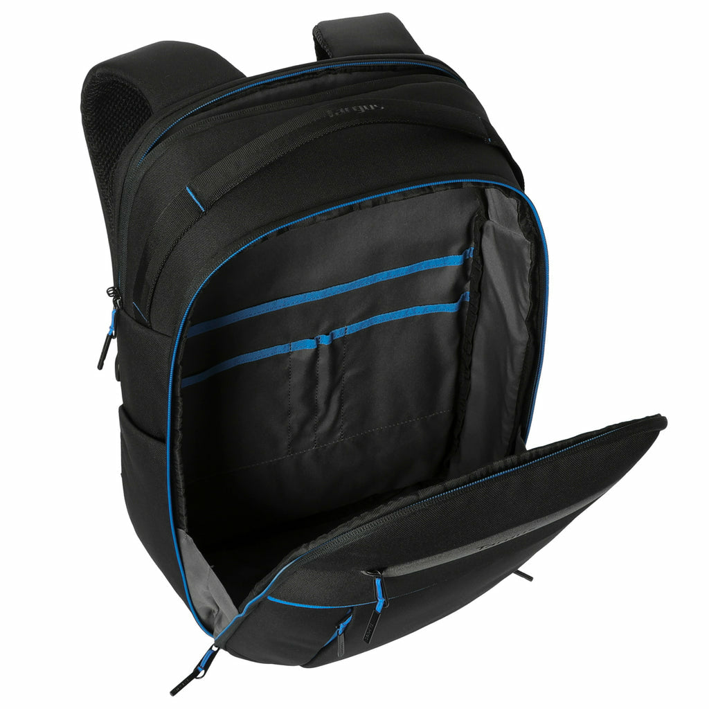 Targus Notebook-Rucksack für Geräte bis 16" – 22 l – 69% recycelter Kunststoff – Schwarz