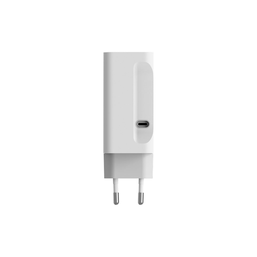 mophie Speedport 67 USB-Ladegerät 67 W – USB-C×2 – PD, GaN, EU-Stecker (Typ C) – Weiss