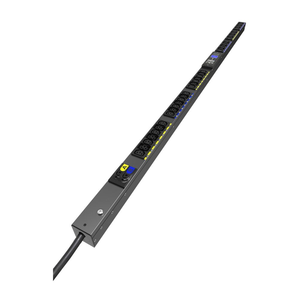 Eaton PDU G4 MI – Rack-PDU Metered, 1-phasig, 24× IEC C13 + 18× C39, 32 A, Stecker CEE 32A 1Ph, 0U vertikal