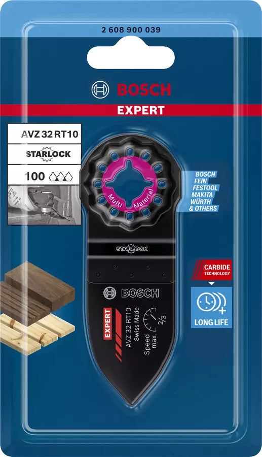 Bosch EXPERT Schleifpapier 32 × 99 mm – für Holz – 1 Stk