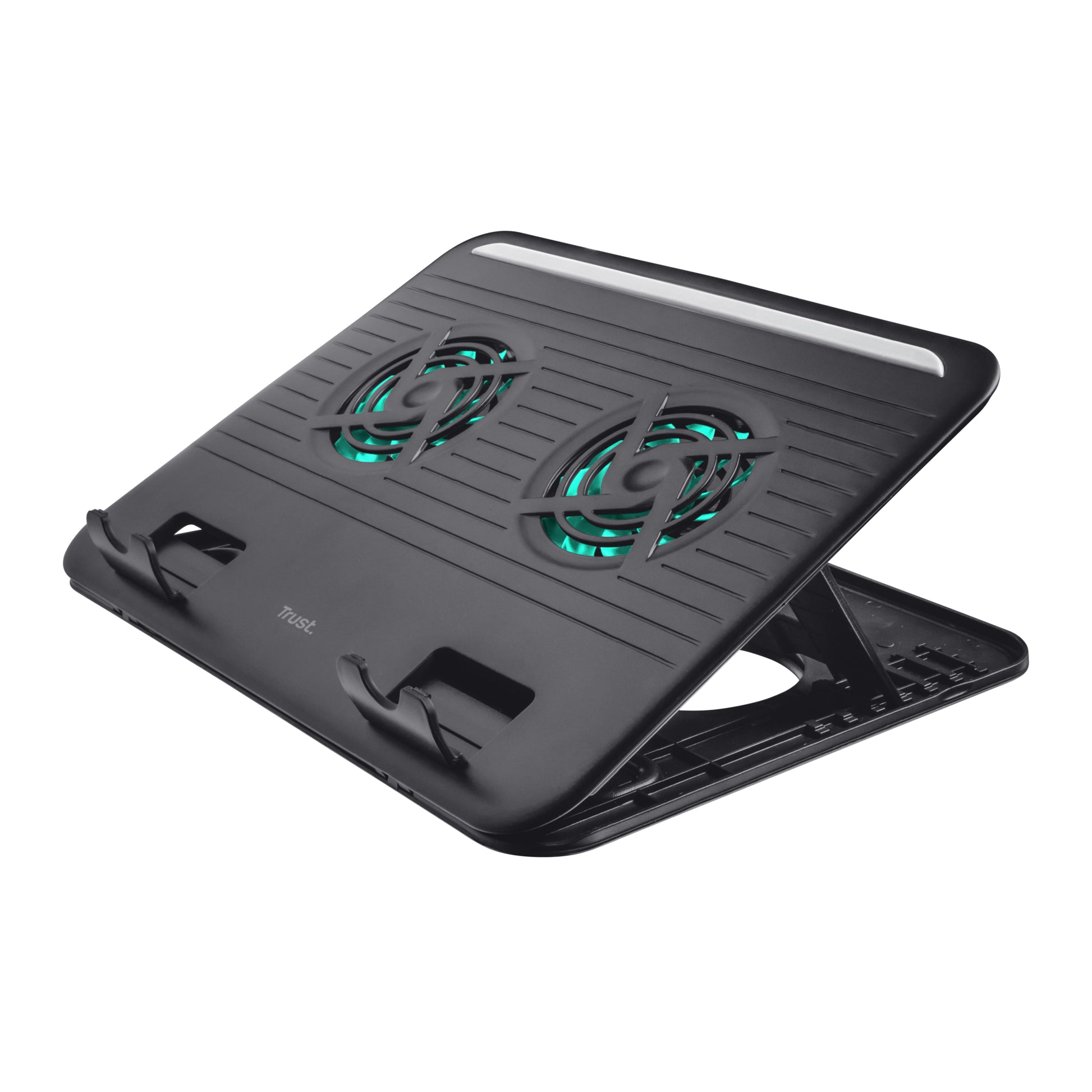 Trust Notebook-Kühler – für Notebooks bis 16", USB-Port, Schwarz