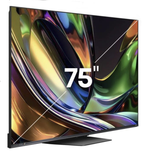 Hisense 75UR8DS – 75" TV – 4K UHD – QD-Mini LED – VIDAA – 180 Hz – Dolby Vision, HDR10+