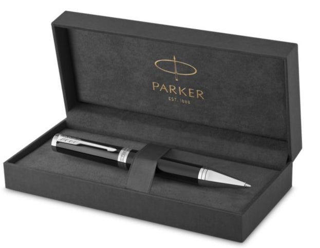 Parker Kugelschreiber – Schwarz, Aluminium