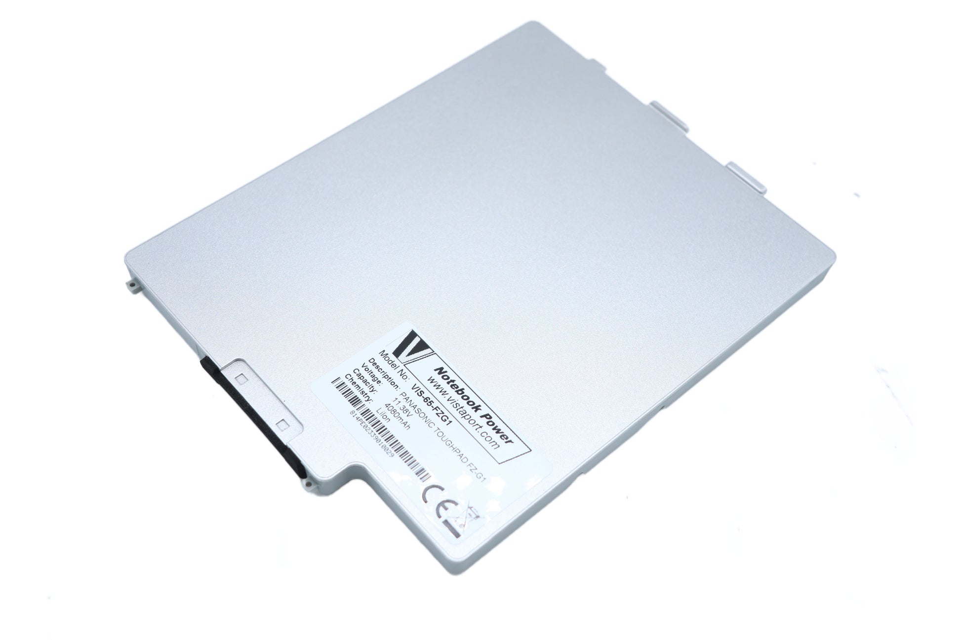 Vistaport Notebook-Akku – für Panasonic TOUGHPAD FZ-G1 – 46 Wh, 11,1 V – Schwarz
