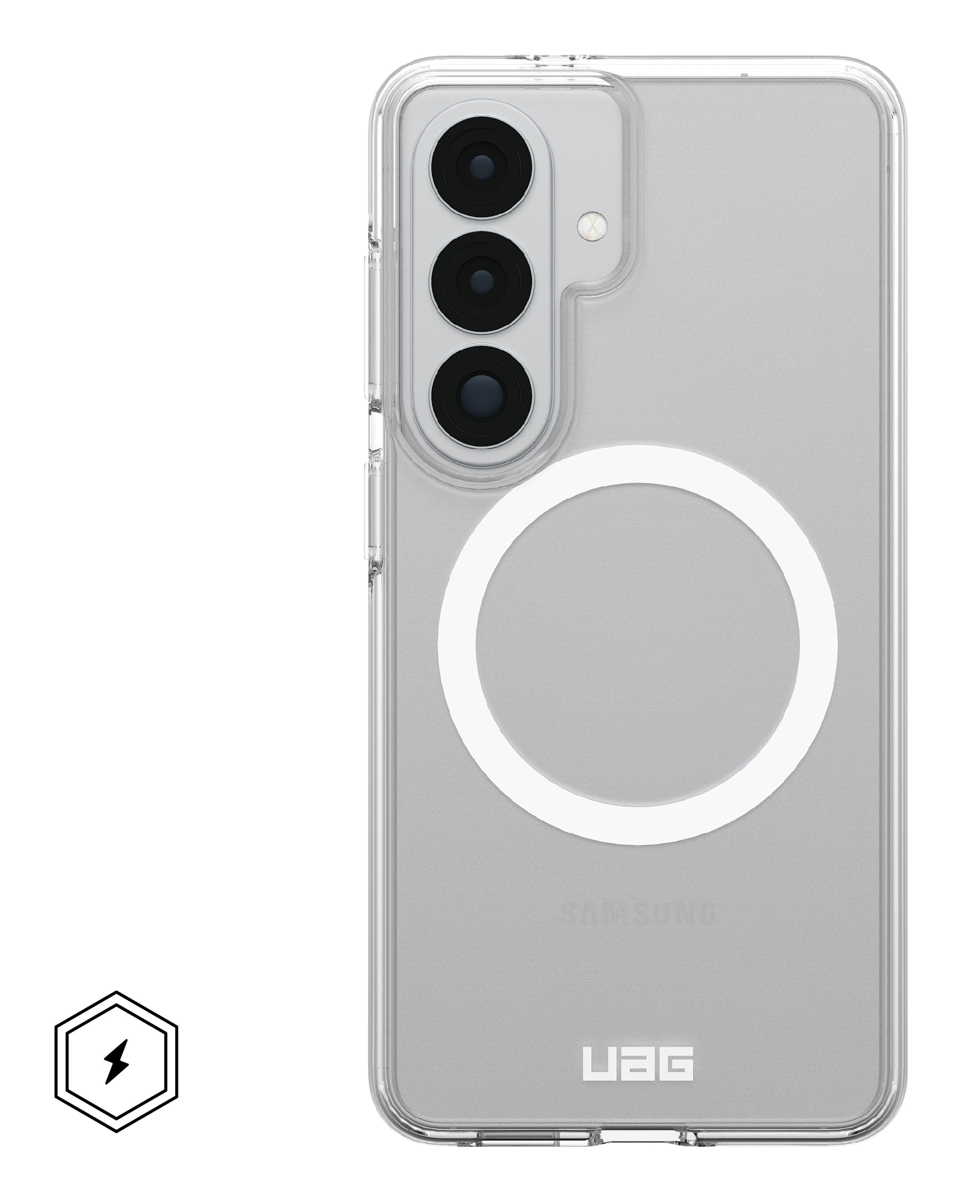 Urban Armor Gear UAG Scout Backcover – für Samsung Galaxy S26 – MagSafe, mit Ständer, PC, Transparent