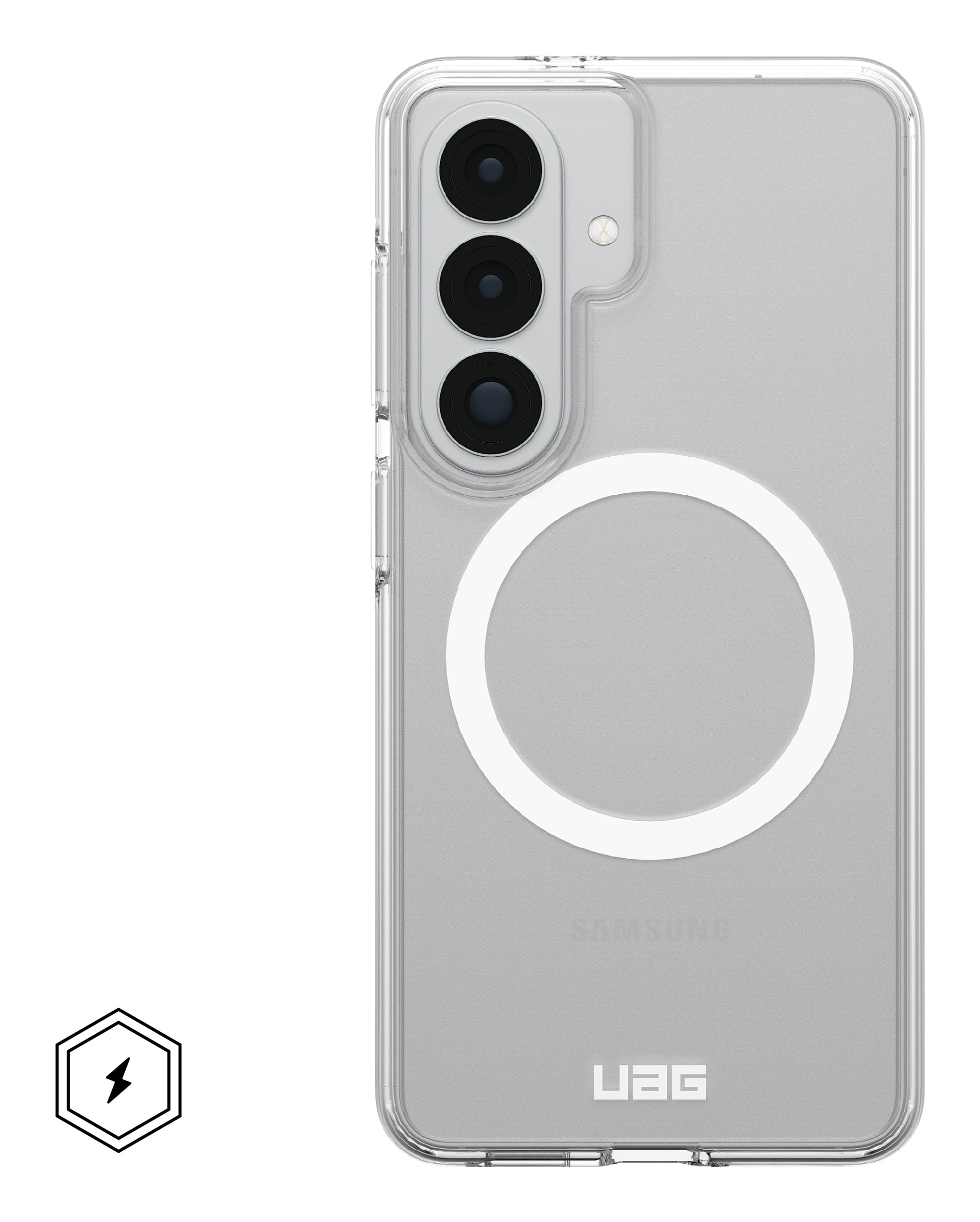 Urban Armor Gear UAG Scout Backcover – für Samsung Galaxy S26 – MagSafe, mit Ständer, PC, Transparent