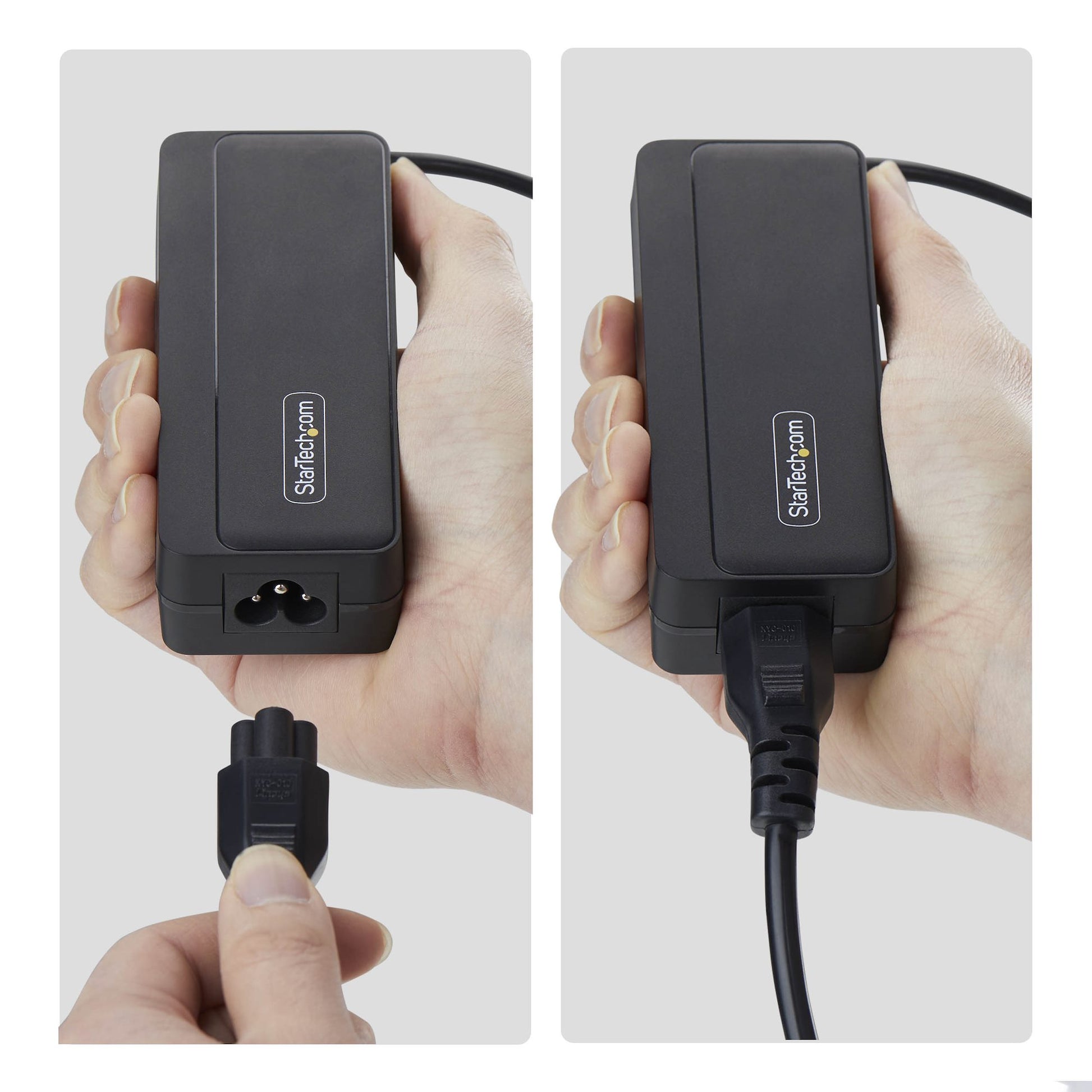 StarTech.com 1140LE USB-Ladegerät 140 W – USB-C×1, PD 3.1, GaN – US-Stecker, Schwarz
