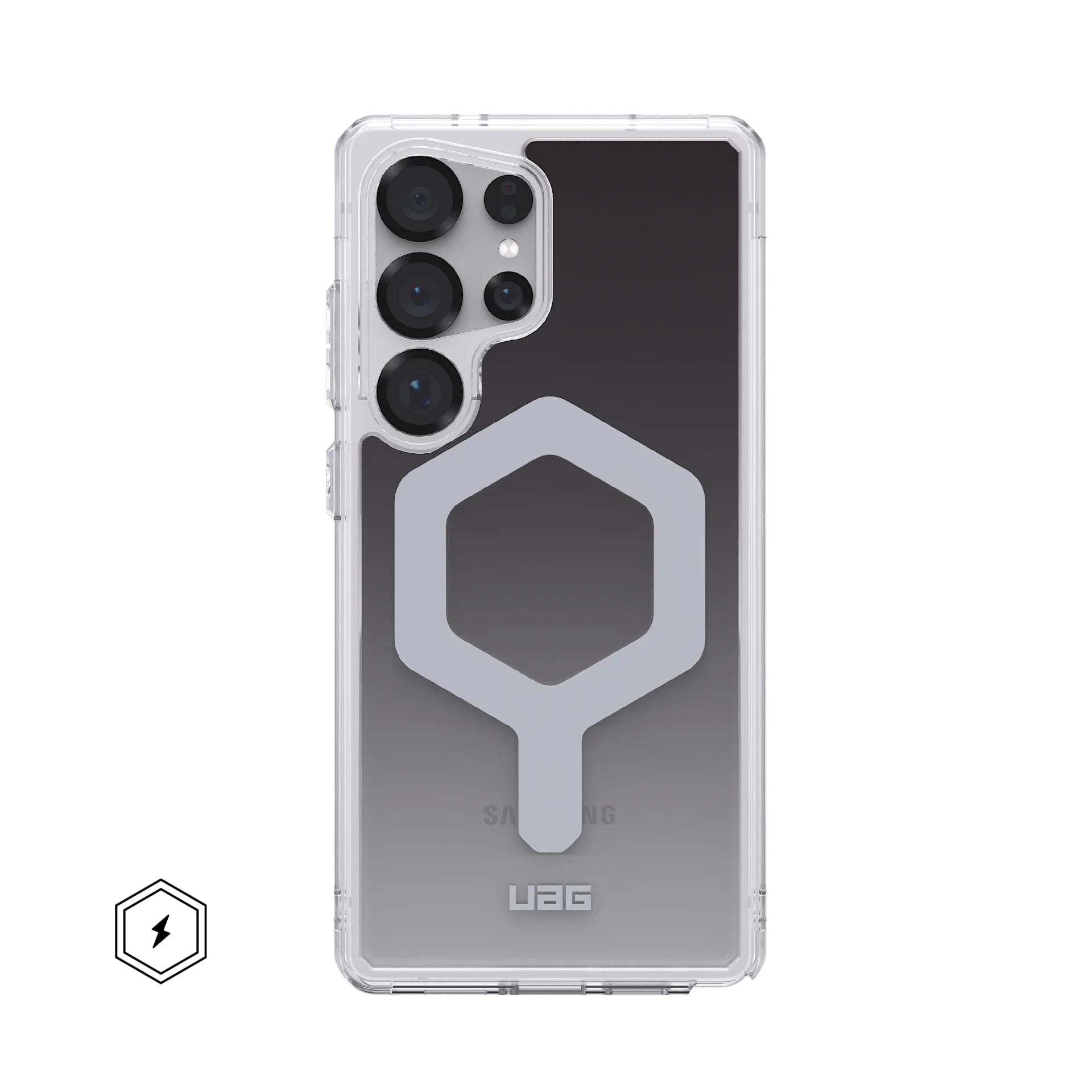 Urban Armor Gear Backcover Plyo Pro – für Samsung Galaxy S25 Ultra – schwarz – MagSafe-kompatibel
