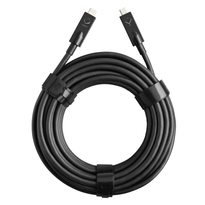 Viewsonic USB-C auf USB-C Kabel – USB 3.2 Gen 1 (5 Gbit/s) – 10 m – PD 30 W – Schwarz