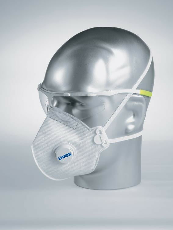 Uvex Einwegmaske silv-Air c 3110 FFP1 Weiss – 15 Stück