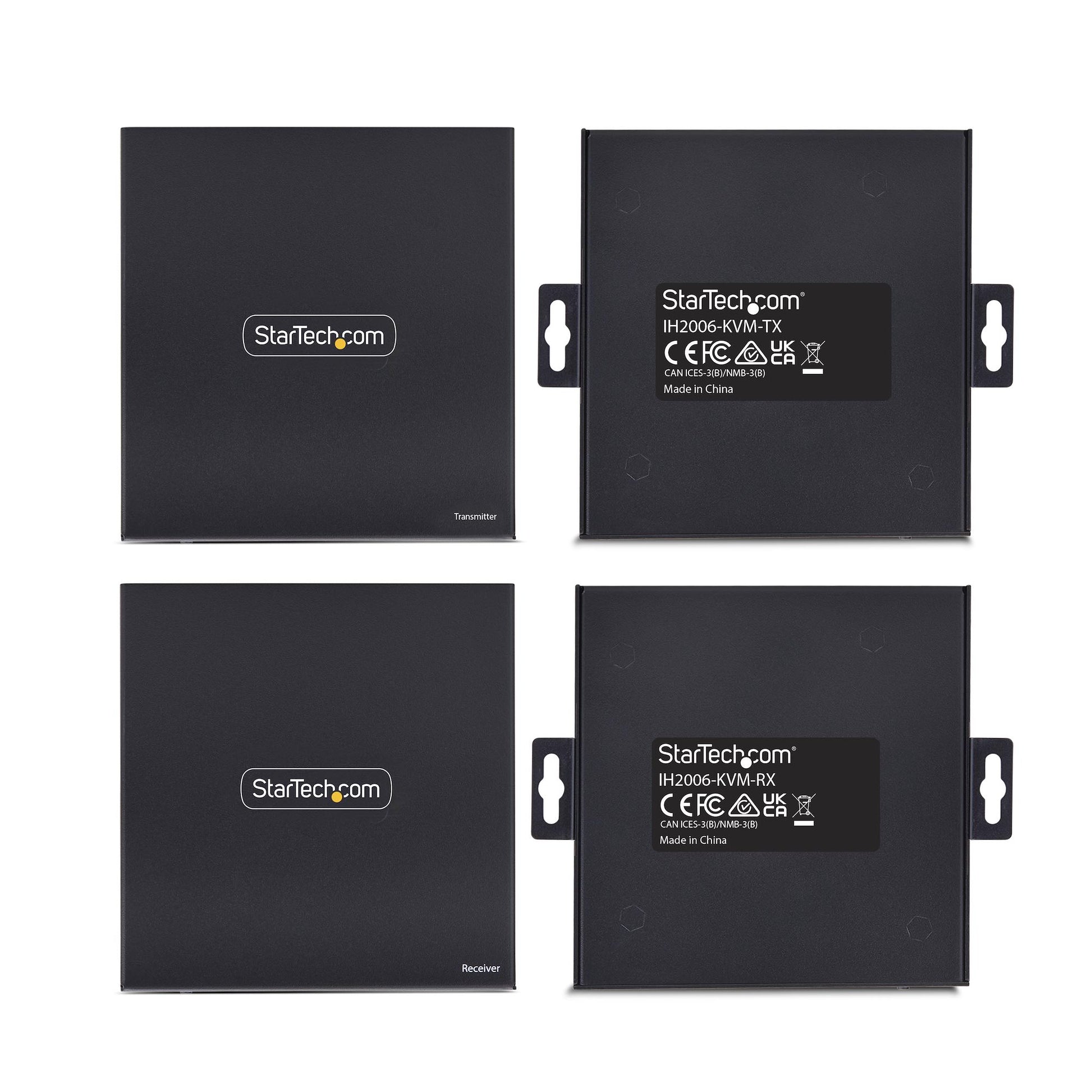 StarTech.com HDMI KVM-Extender-Set – 4K/60 Hz, USB Typ-C & USB 2.0, über Cat 6